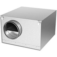 Hlukově izolovaný ventilátor IRB 355D3 kruhové napojení